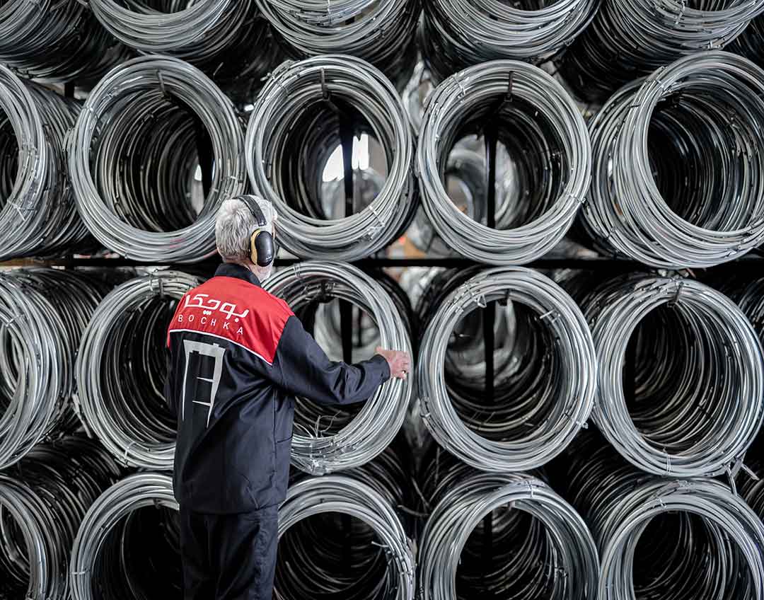 دپوی رینگ بشکه در کارخانه بشکه سازی بوچکا